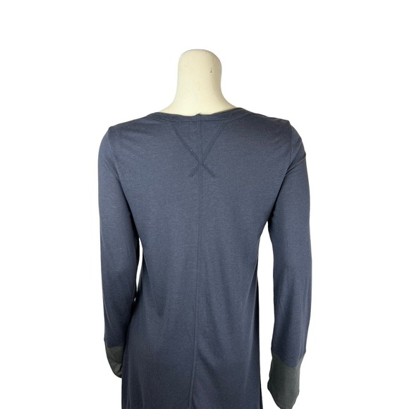 Pete and Greta Johnny Was Tunic Size M Long Sleeve Sharkbite Hem Lagenlook - Picture 7 of 12